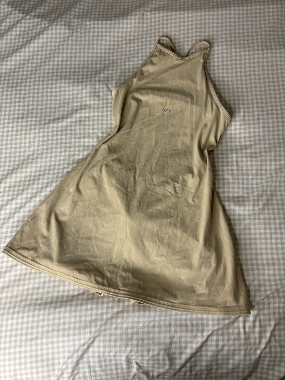 Set Active High Neck Dress